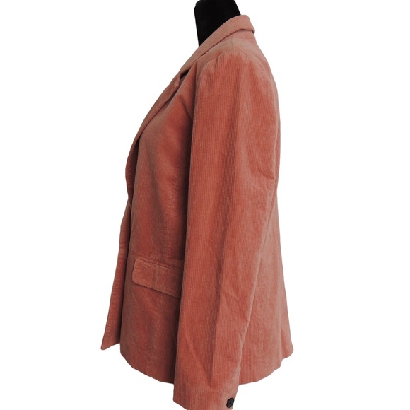 NWT Pink Corduroy Blazer 4 - Picture 4 of 7